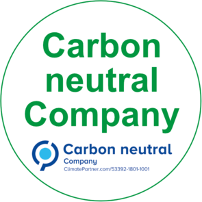 Carbon neutral Company - ClimatePartner.com/53392-1801-1011